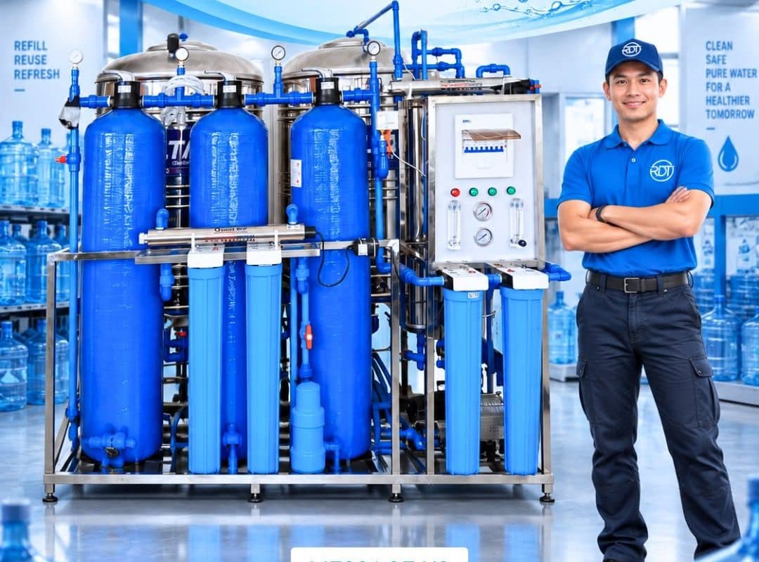 Multi-tank water purification system